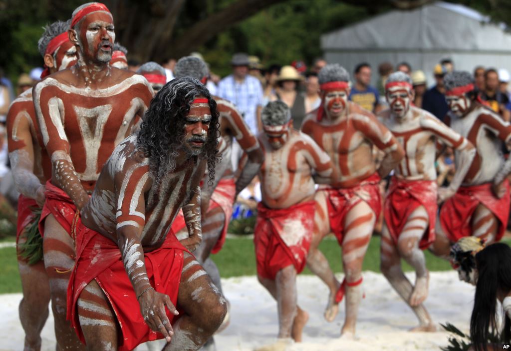 Аборигены Австралии фото